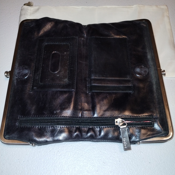 Hobo Black Leather Clutch - Picture 2 of 4
